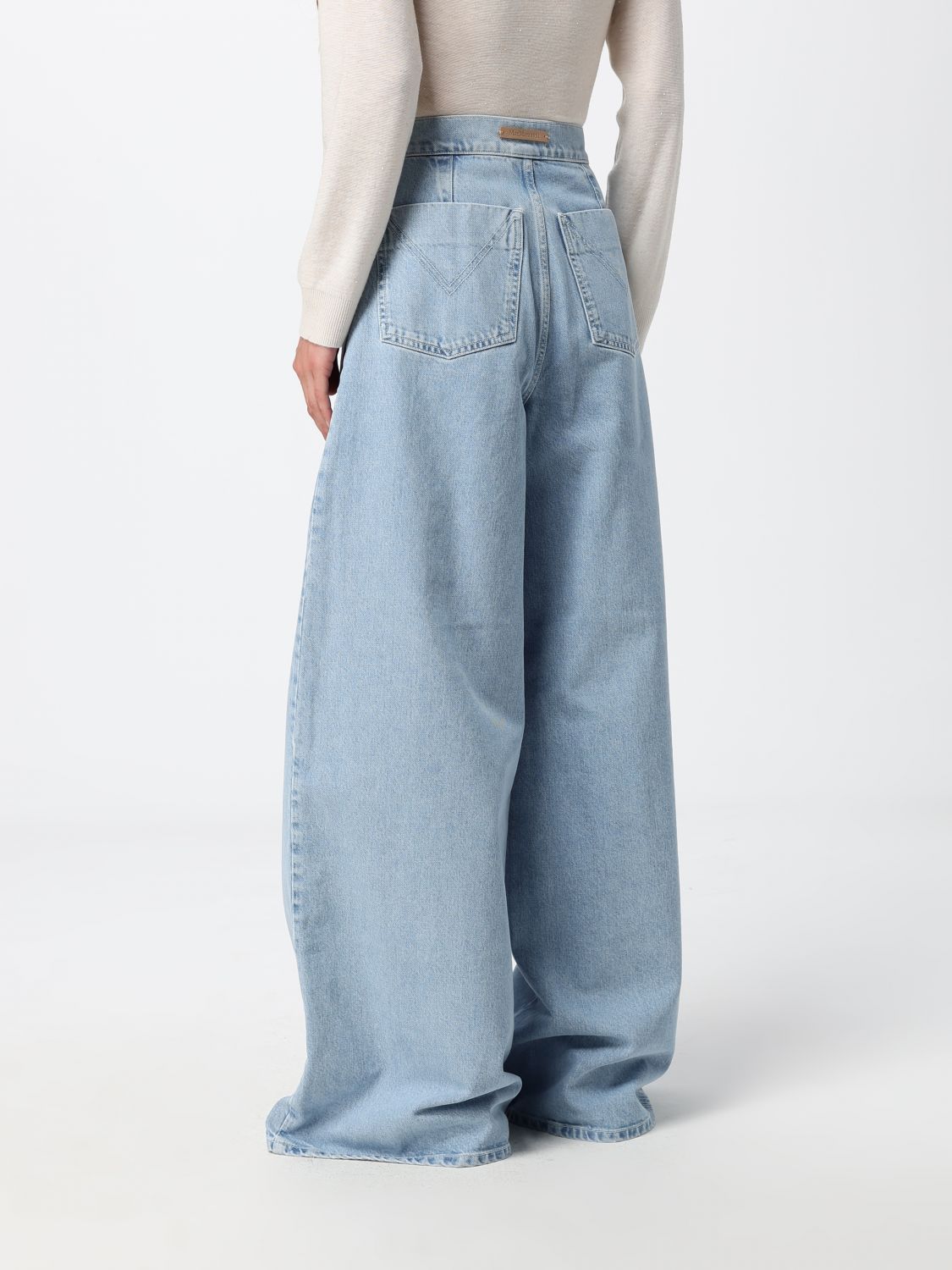 Max Mara Jeans Woman Blue MAX MARA