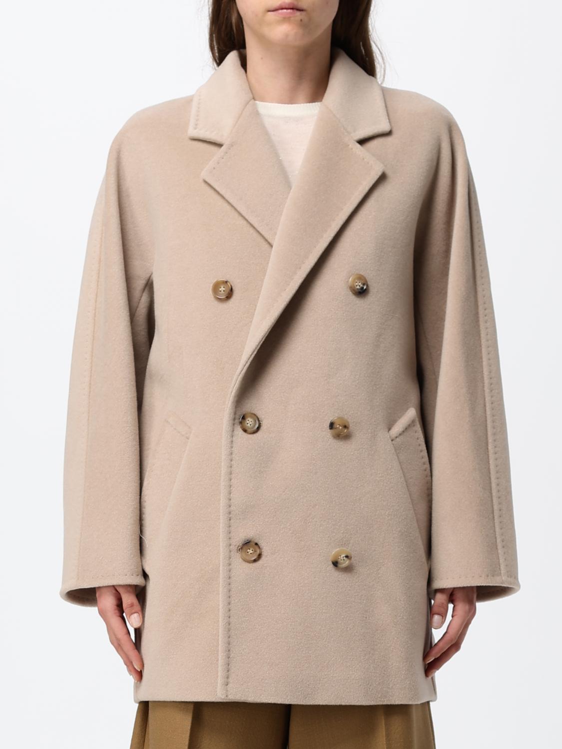 Max Mara Coat Woman Beige MAX MARA