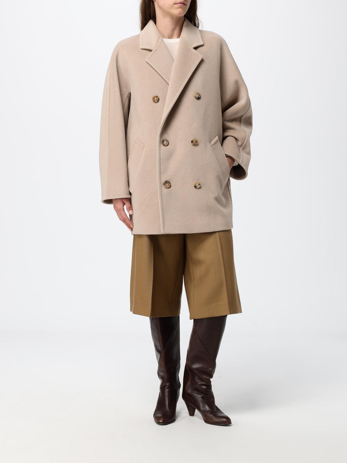 Max Mara Coat Woman Beige MAX MARA