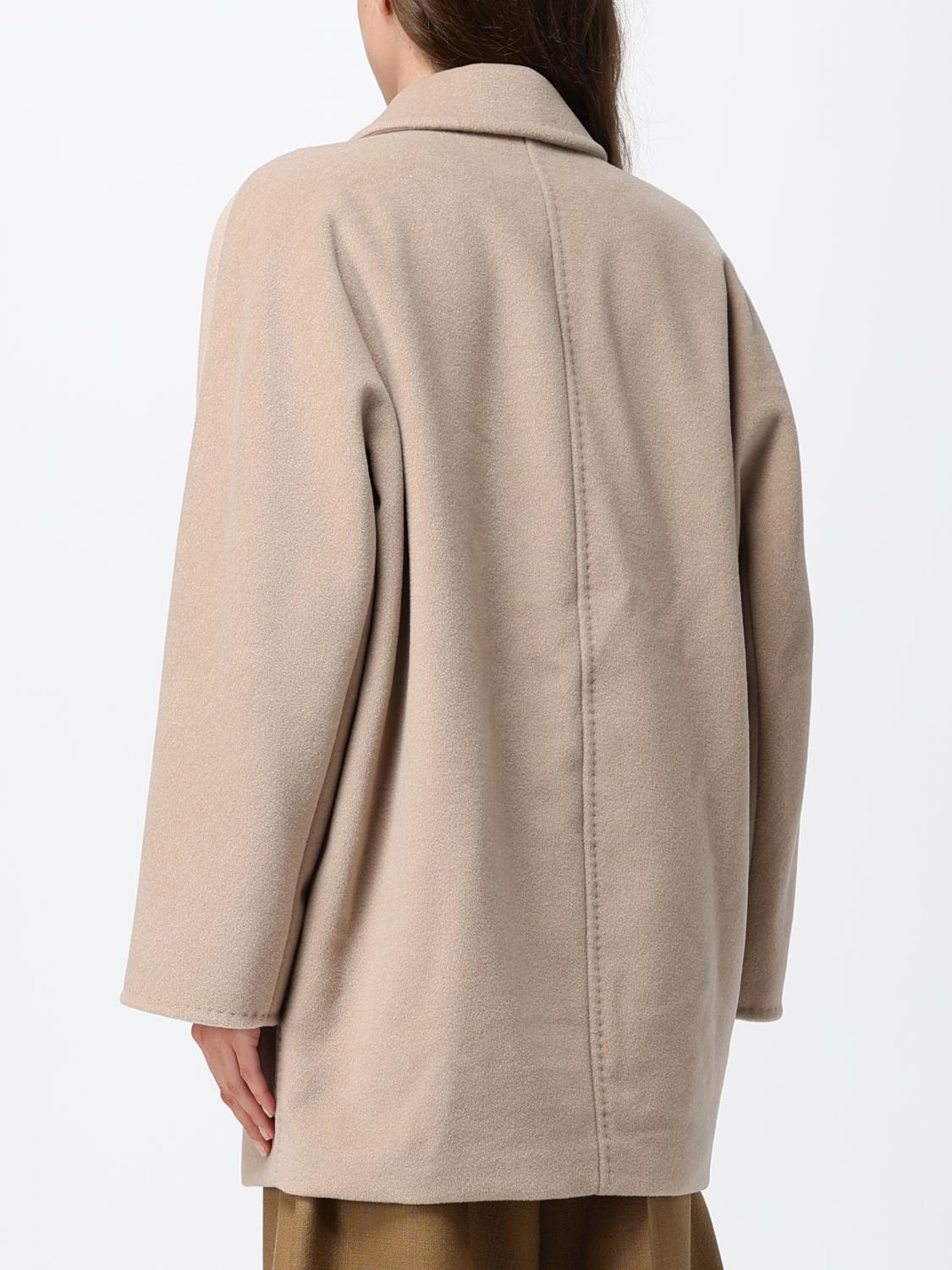 Max Mara Coat Woman Beige MAX MARA