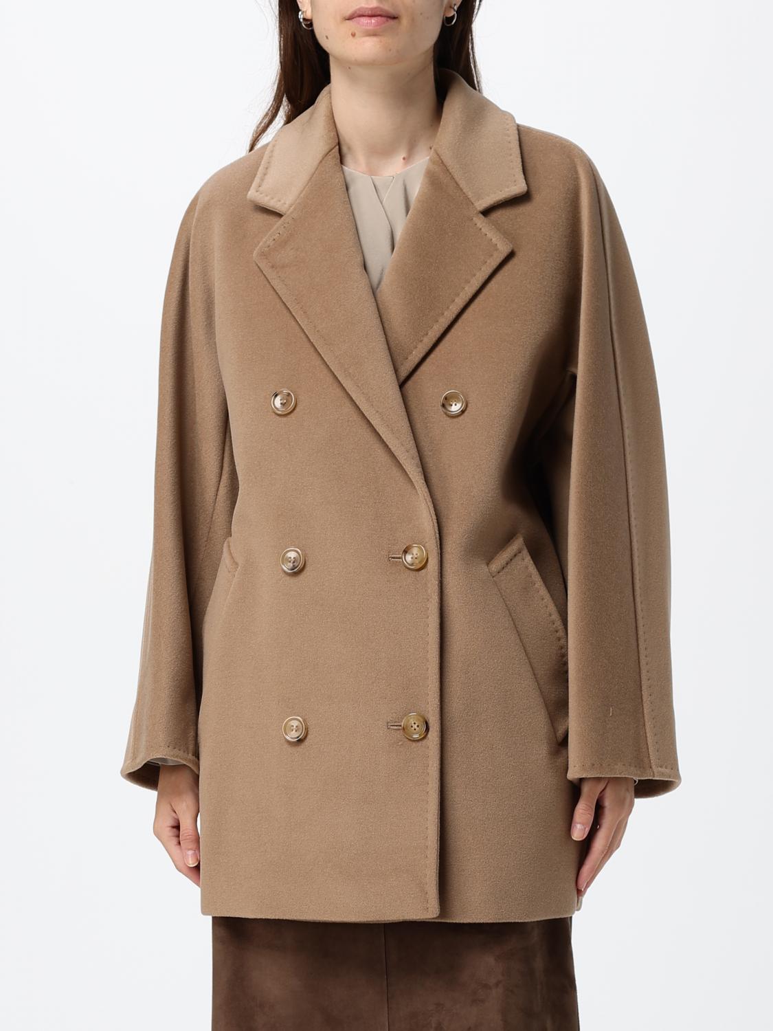 Max Mara Coat Woman Camel MAX MARA