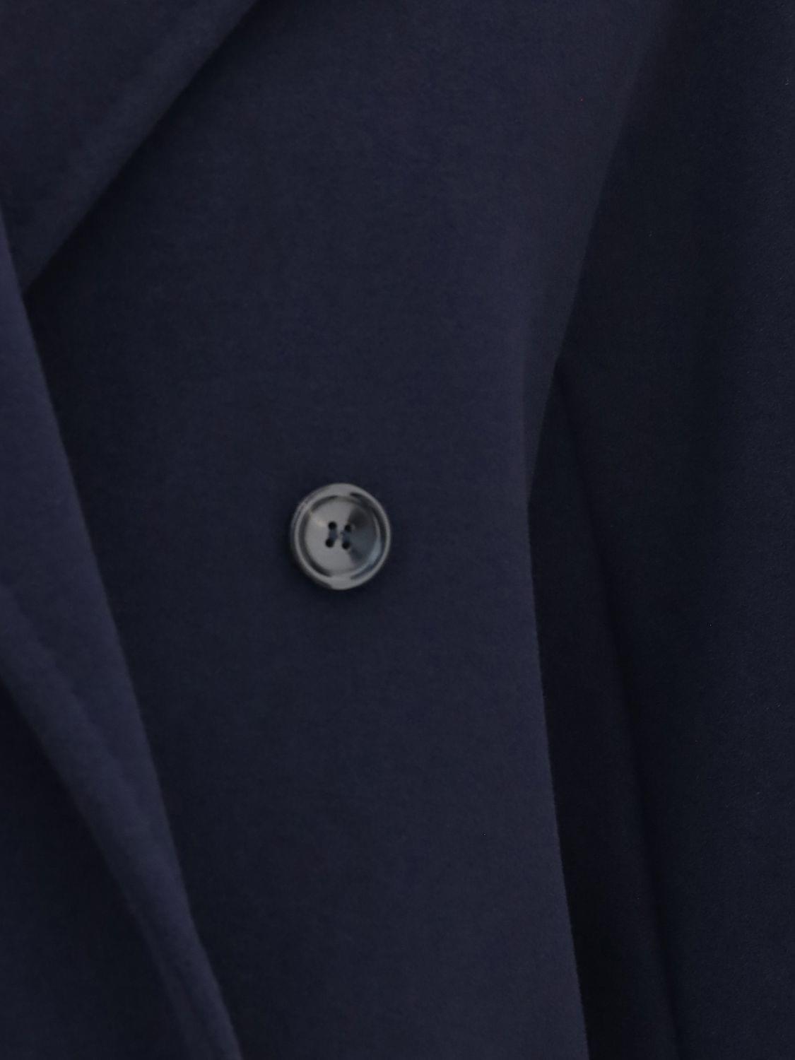 Max Mara Women Max Mara Double-Breasted Wool Caban Coat With Relaxed Fit And Lapel Collar MAX MARA