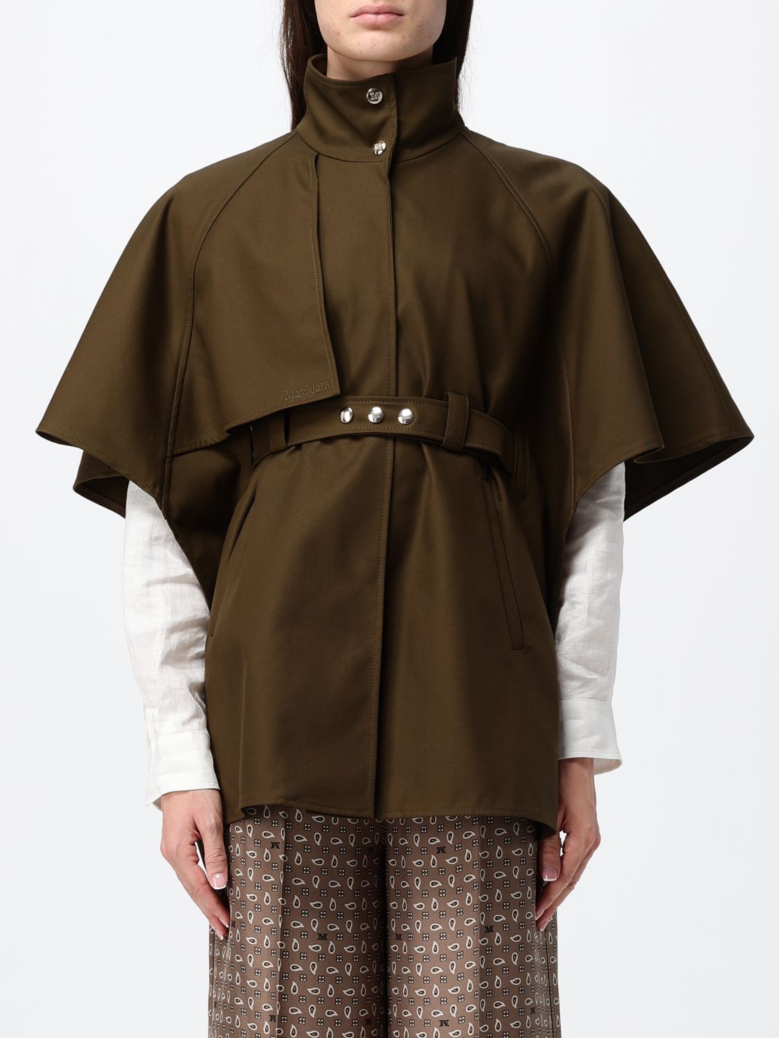 Max Mara Jacket Woman Kaki MAX MARA