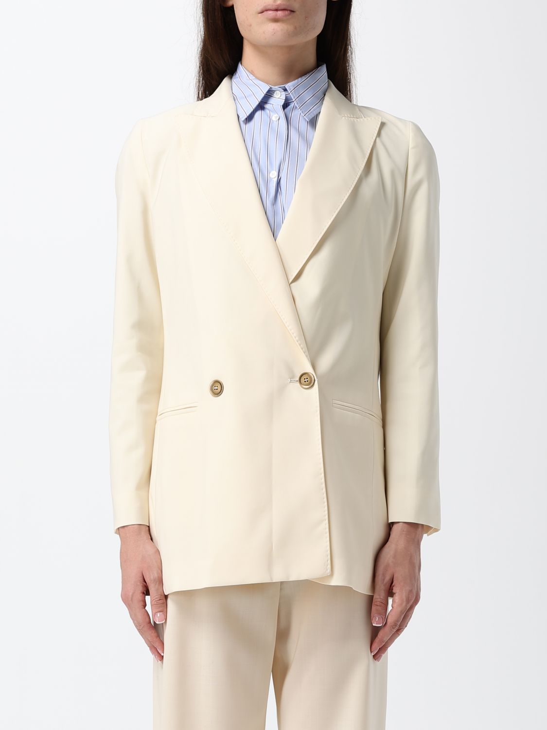 Max Mara Jacket Woman White MAX MARA