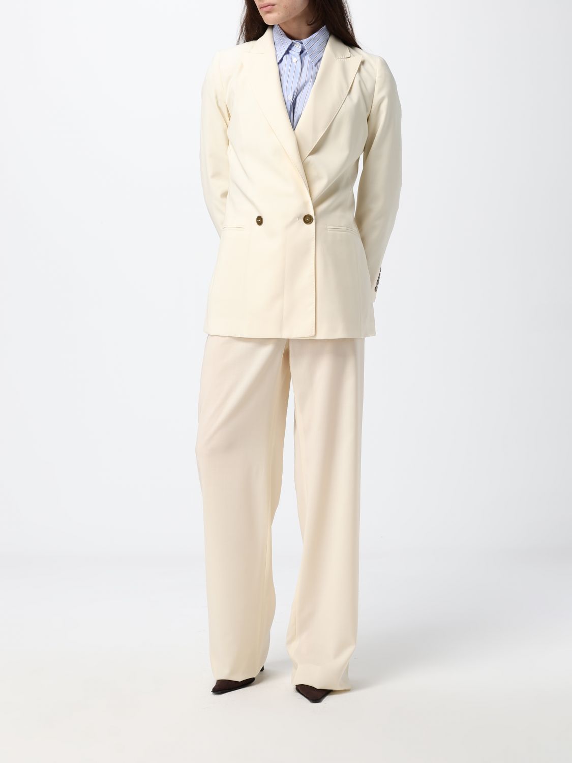 Max Mara Jacket Woman White MAX MARA
