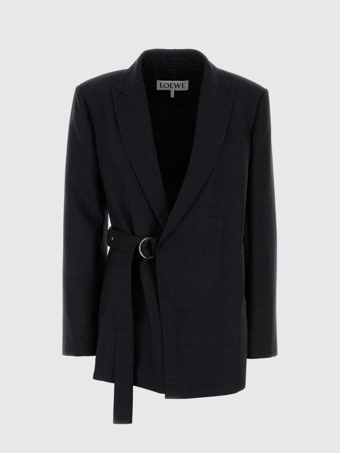 Loewe Jacket Woman Grey LOEWE