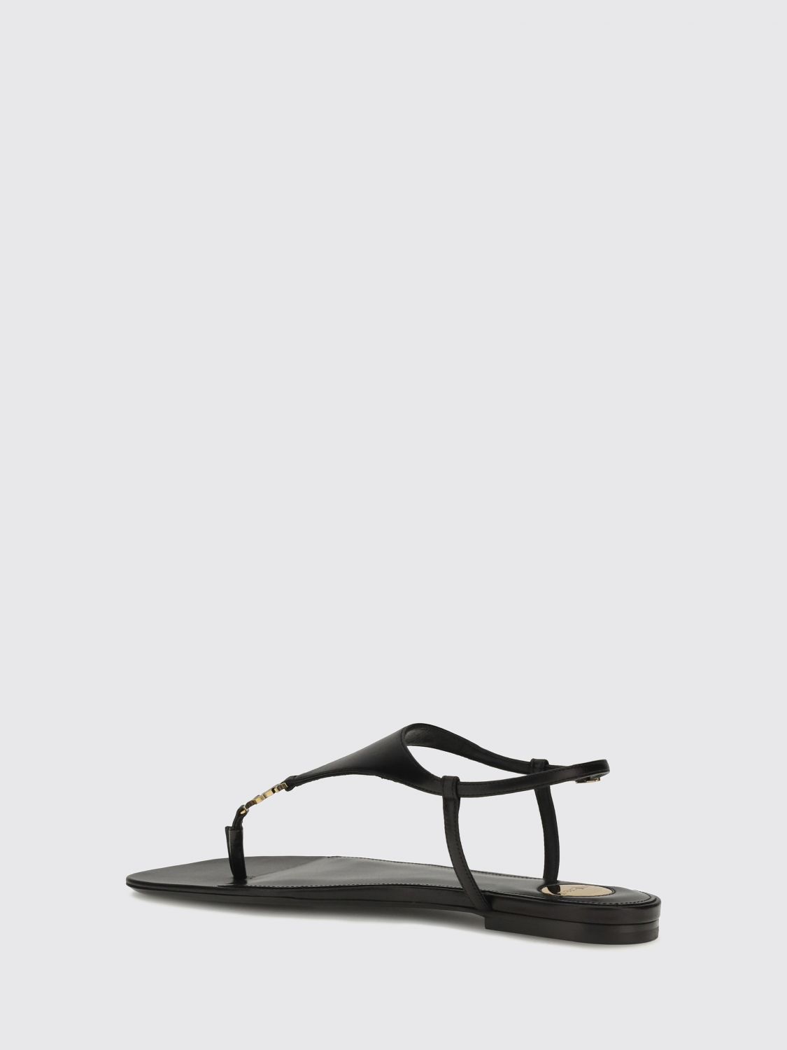 Saint Laurent Heeled Sandal Woman Black SAINT LAURENT