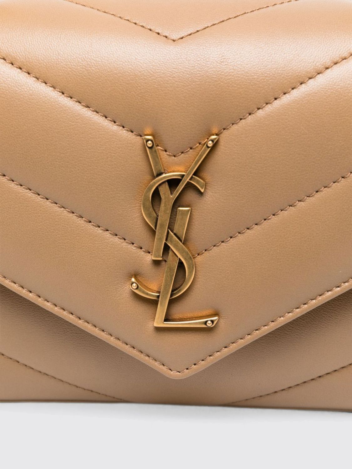 Saint Laurent Women Saint Laurent Loulou Matelasse Leather Shoulder Bag With Chevron Quilting SAINT LAURENT