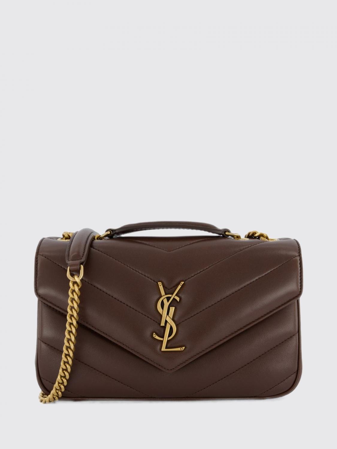 Saint Laurent Women Saint Laurent Loulou Matelasse Leather Shoulder Bag With Chevron Quilting SAINT LAURENT