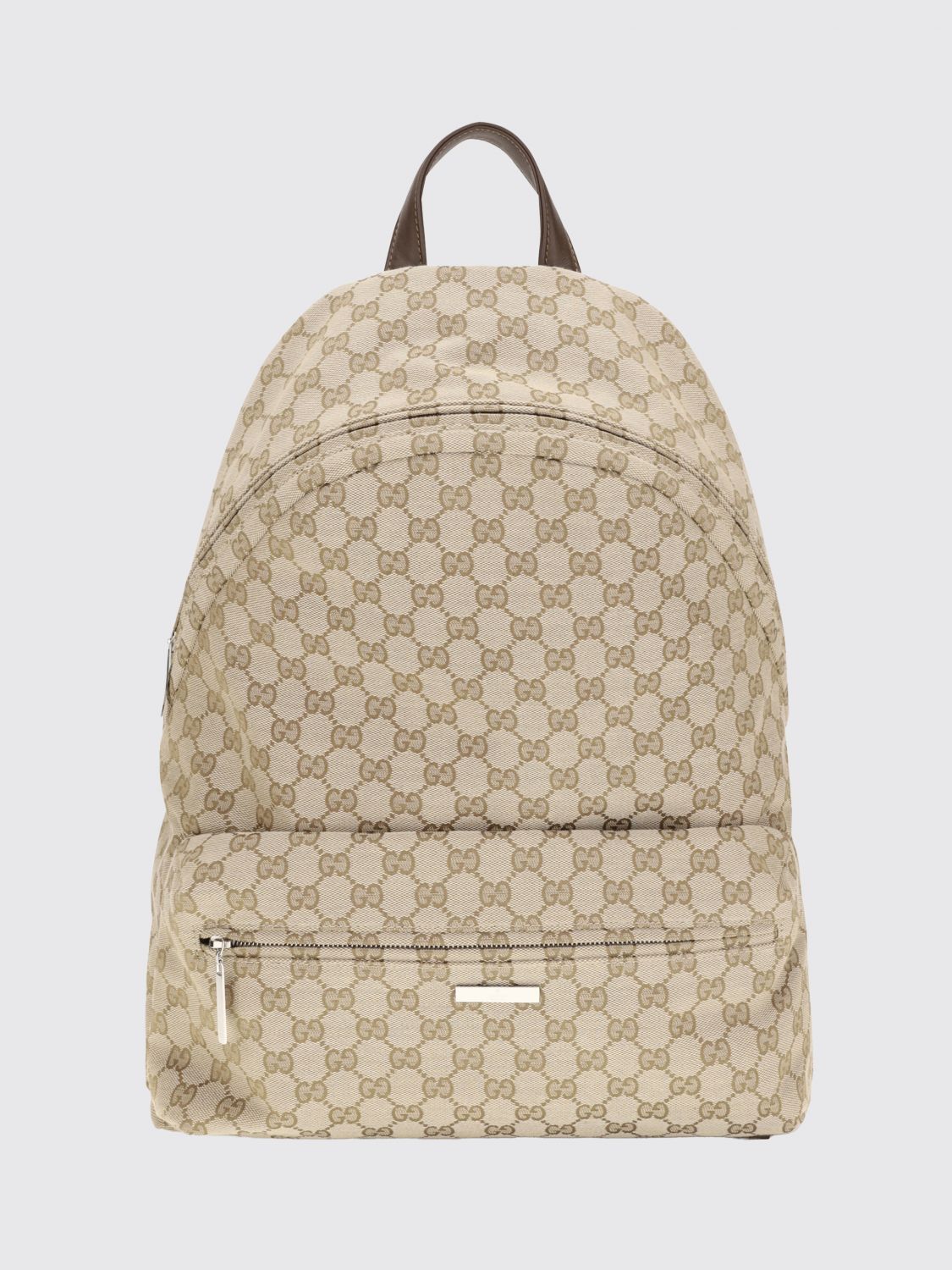 Gucci Men Gucci Gg Monogram Jacquard Fabric Backpack With Padded Straps GUCCI