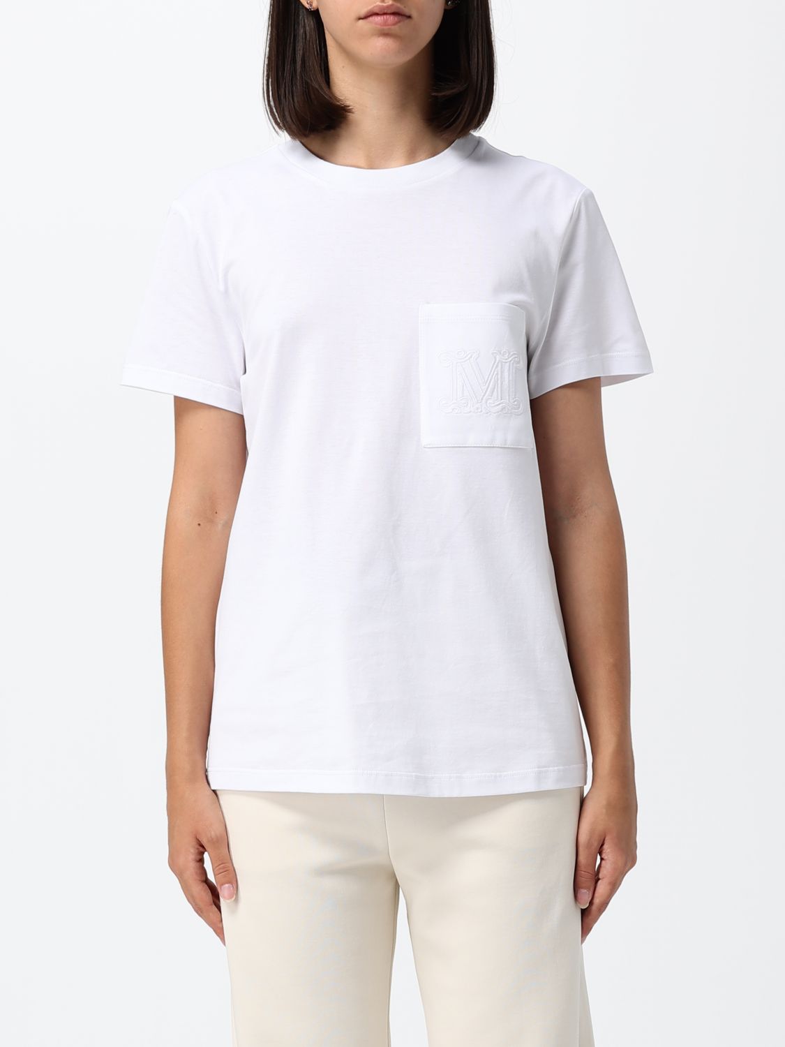 Max Mara T-Shirt Woman White MAX MARA