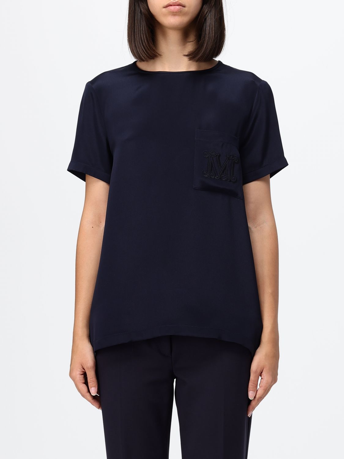 Max Mara Shirt Woman Blue MAX MARA