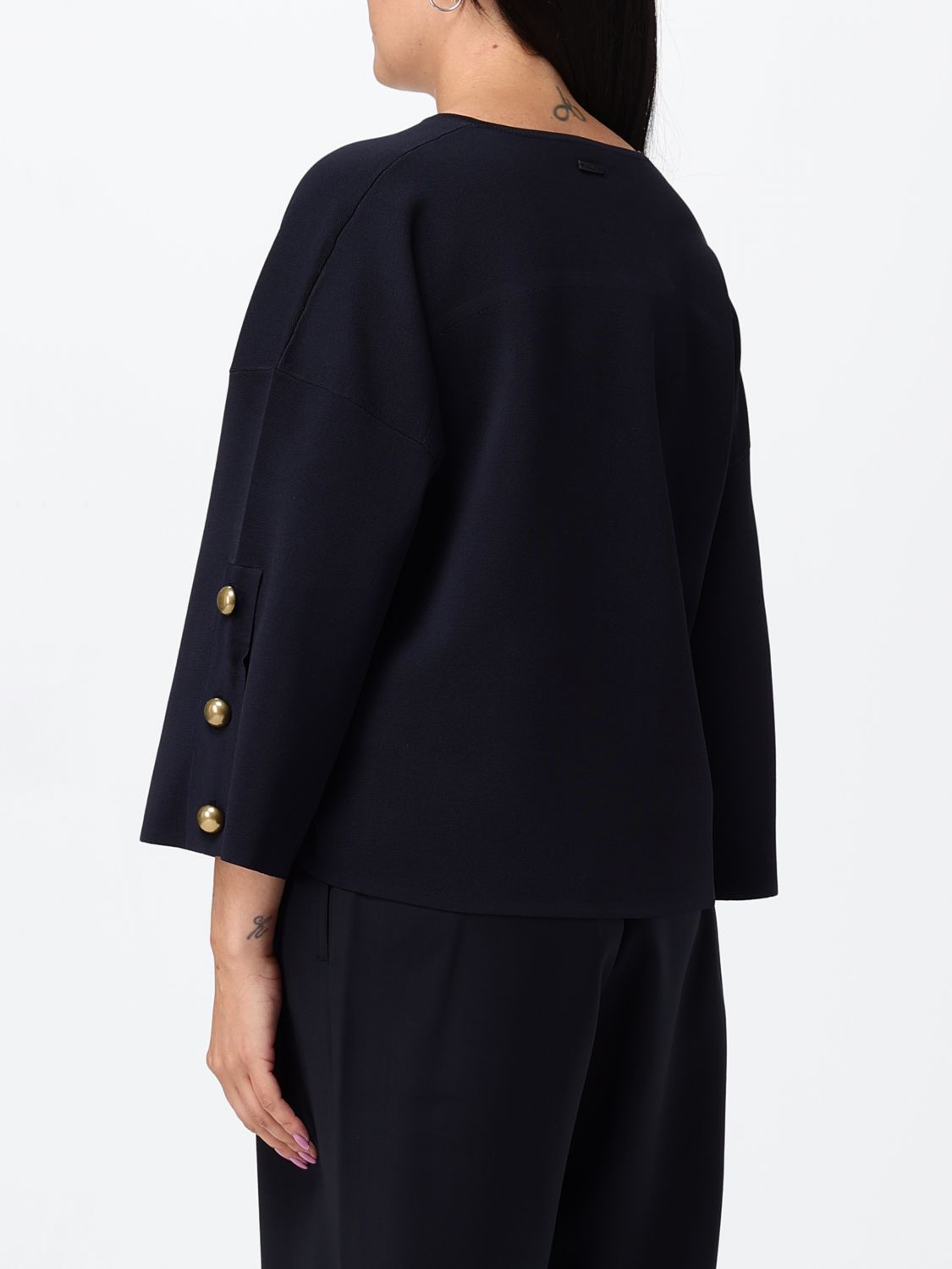 Max Mara Top Woman Blue MAX MARA