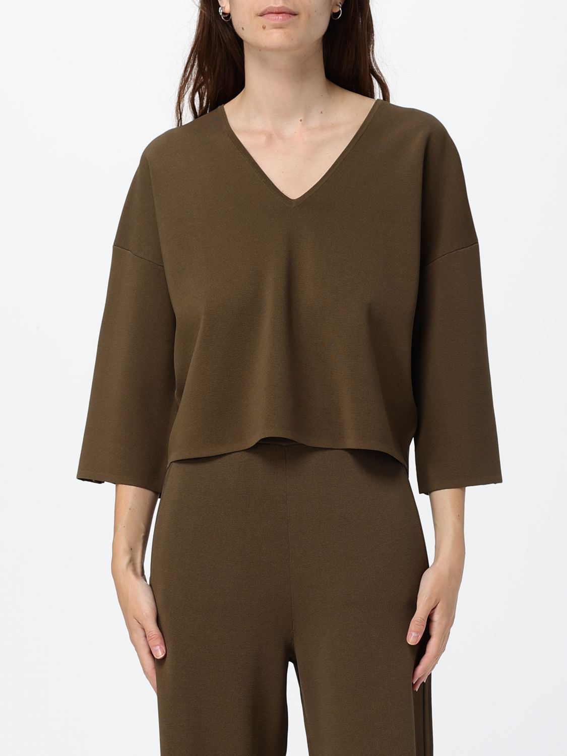 Max Mara Top Woman Green MAX MARA