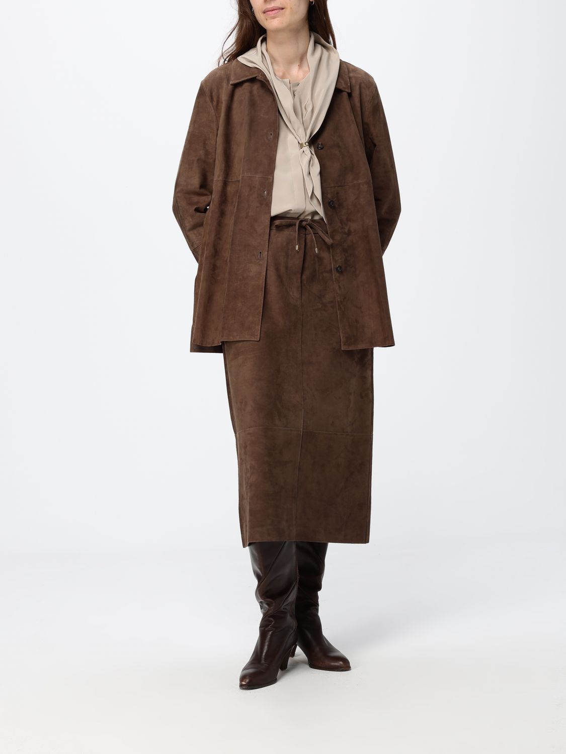 Max Mara Shirt Woman Beige MAX MARA