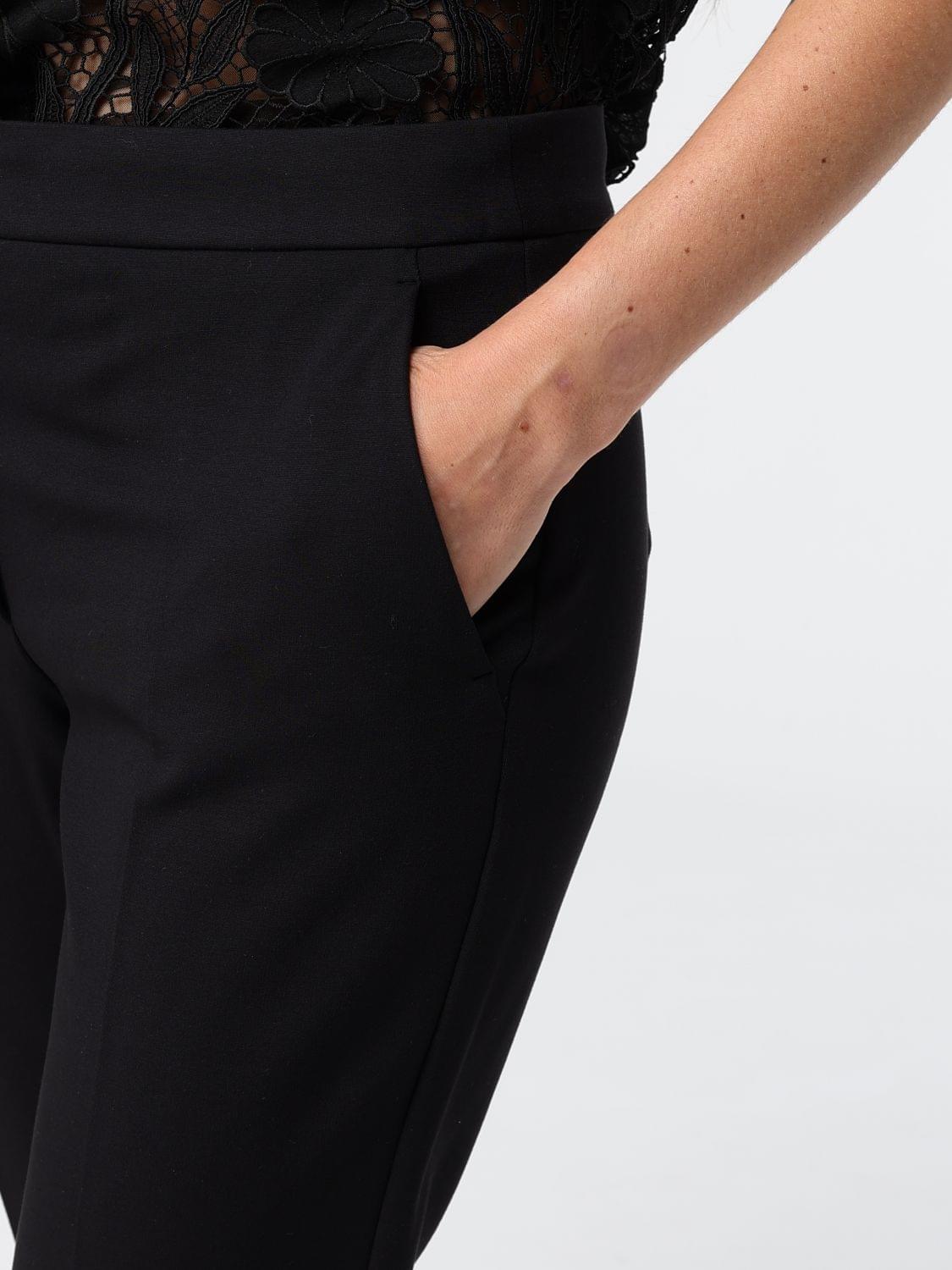 Max Mara Pants Woman Black MAX MARA