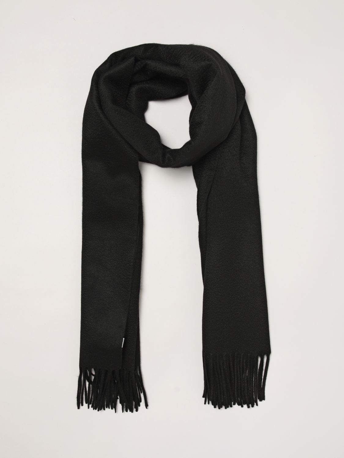 Baci Pure Cashmere Scarf Max Mara With Embroidered Logo And Fringes MAX MARA