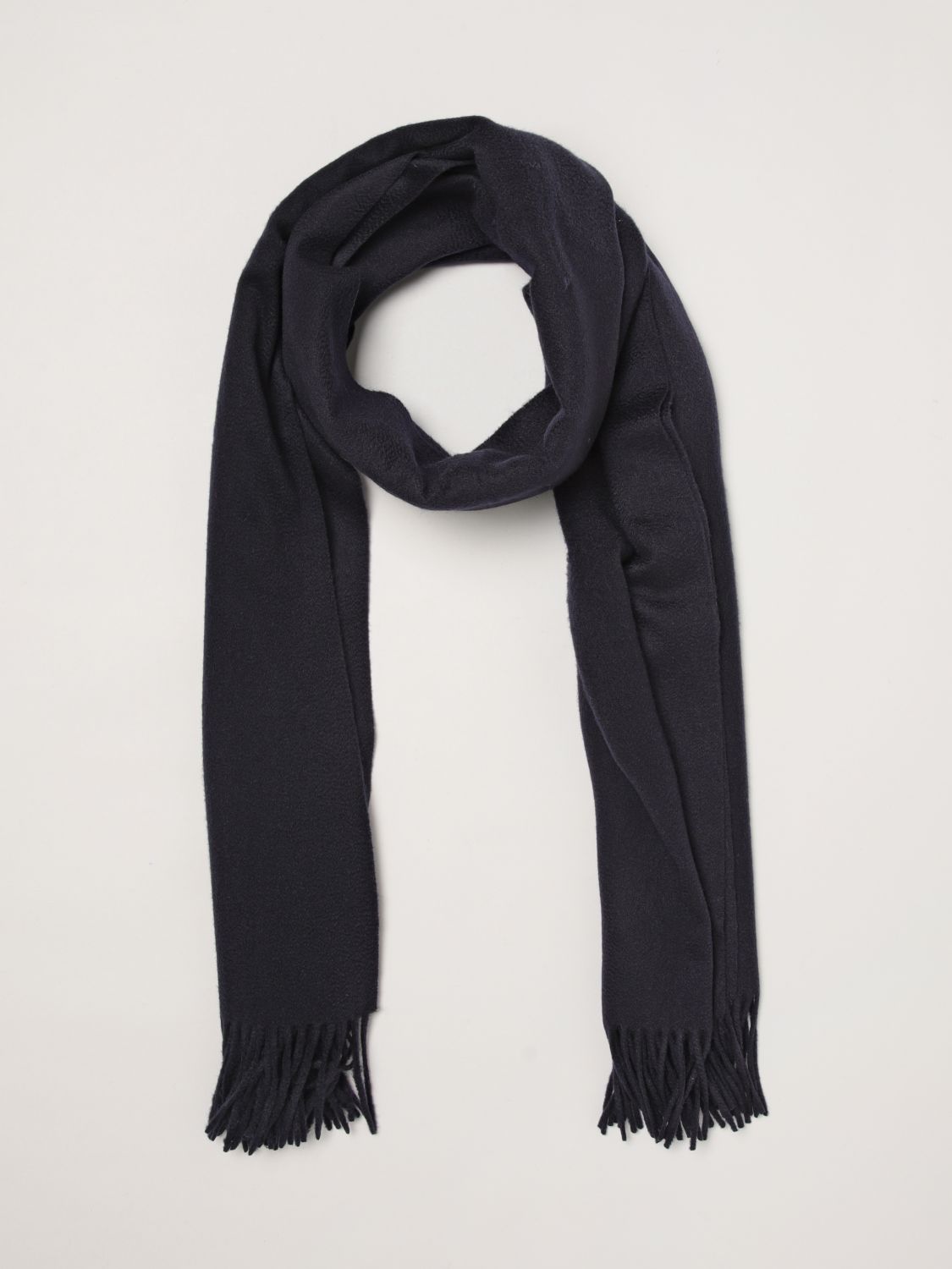 Baci Pure Cashmere Scarf Max Mara With Embroidered Logo And Fringes MAX MARA