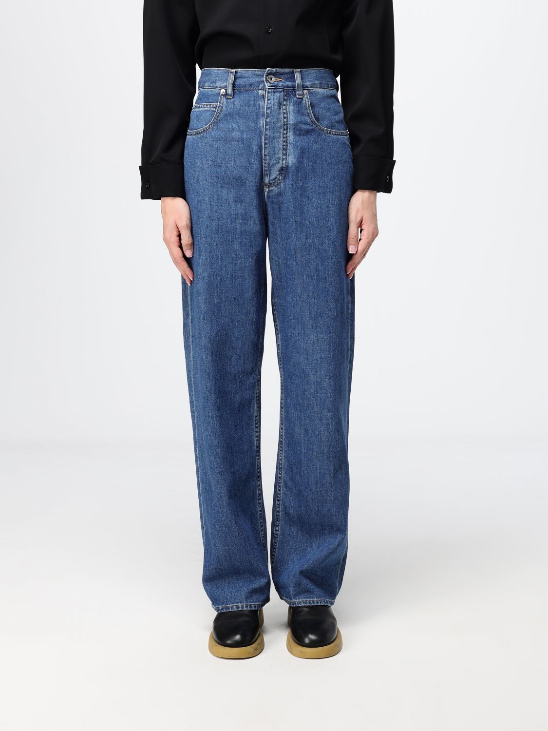 Bottega Veneta Jeans Woman Navy BOTTEGA VENETA