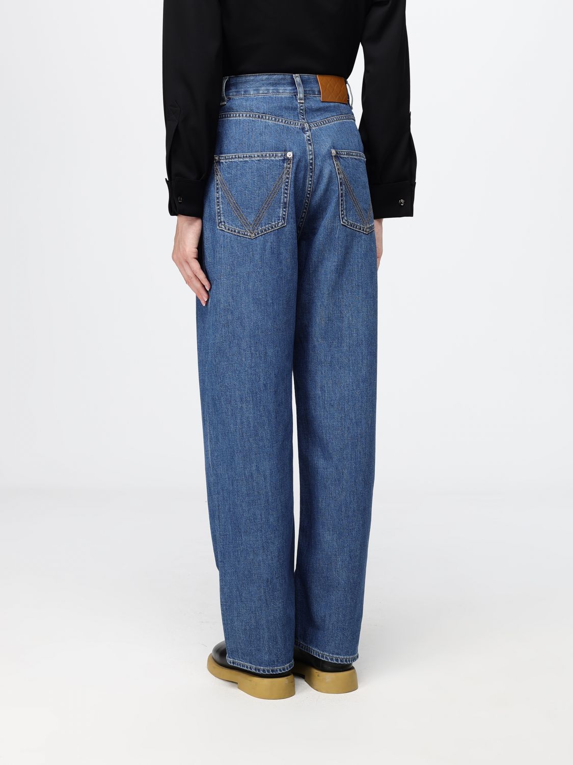 Bottega Veneta Jeans Woman Navy BOTTEGA VENETA