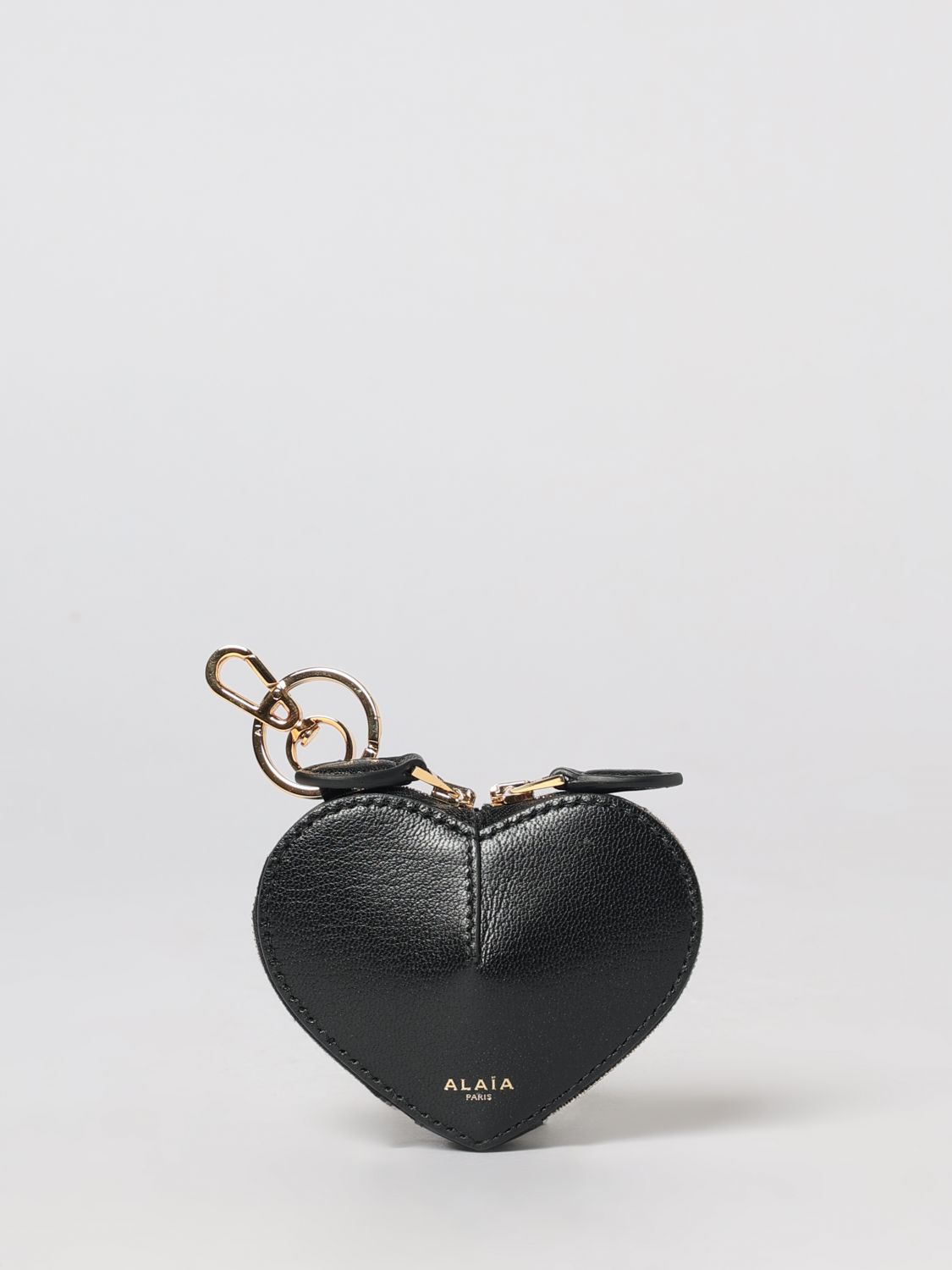 AlaiA Women Alaia Le Cå“Ur Heart-Shaped Calfskin Wallet With Zip ALAIA