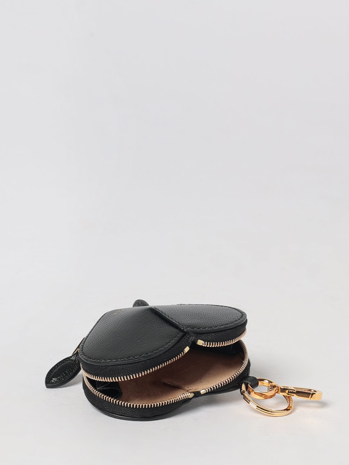 AlaiA Women Alaia Le Cå“Ur Heart-Shaped Calfskin Wallet With Zip ALAIA