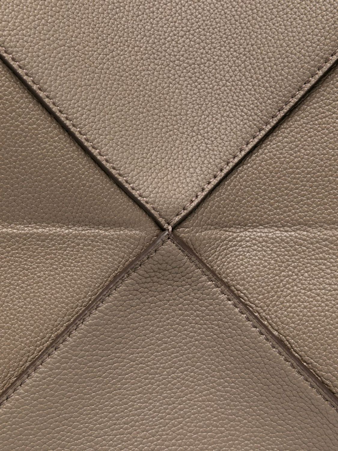Loewe Women Loewe Large Puzzle Fold Calfskin Leather Tote Bag With Laminated Logo LOEWE