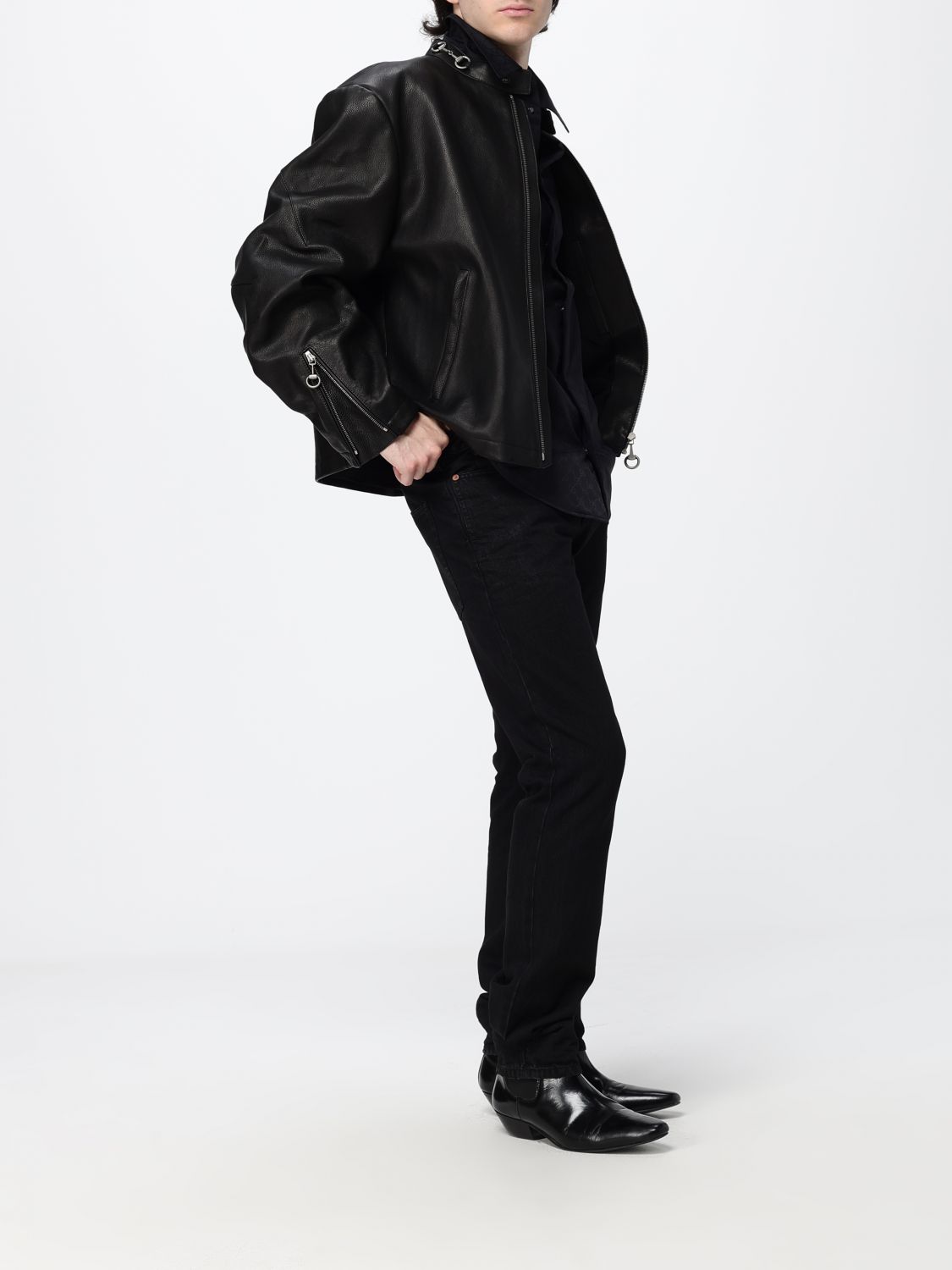 Gucci Jacket Men Black GUCCI