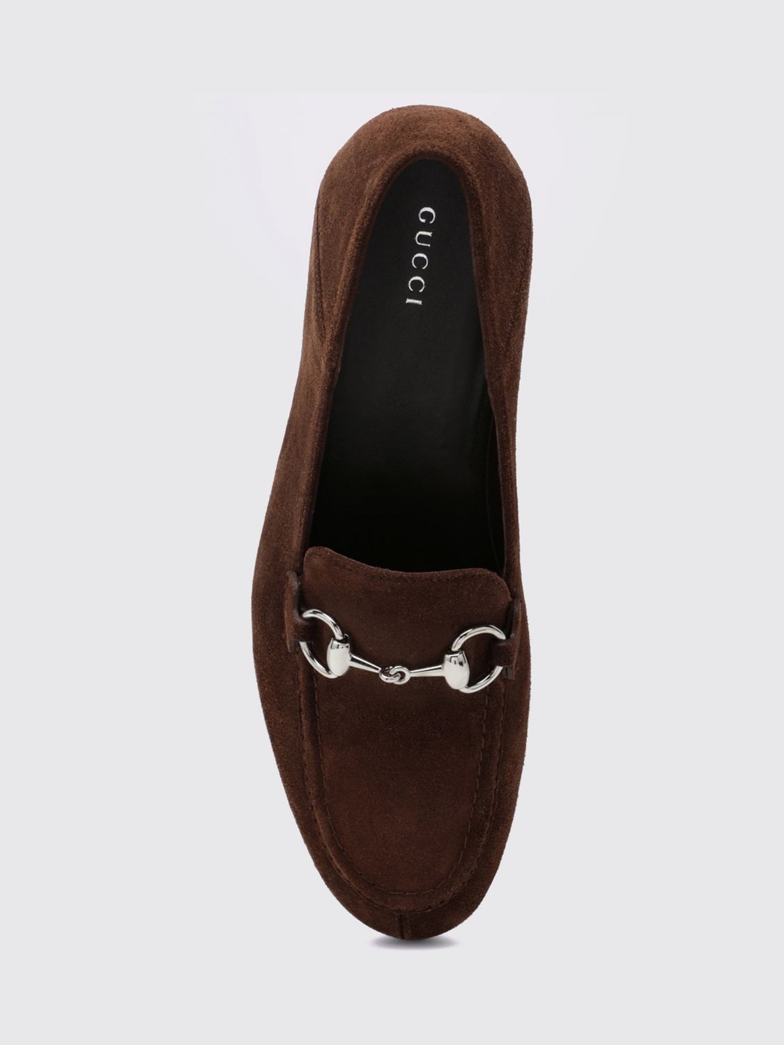 Gucci Women Gucci Suede Loafers With Horsebit Detail GUCCI