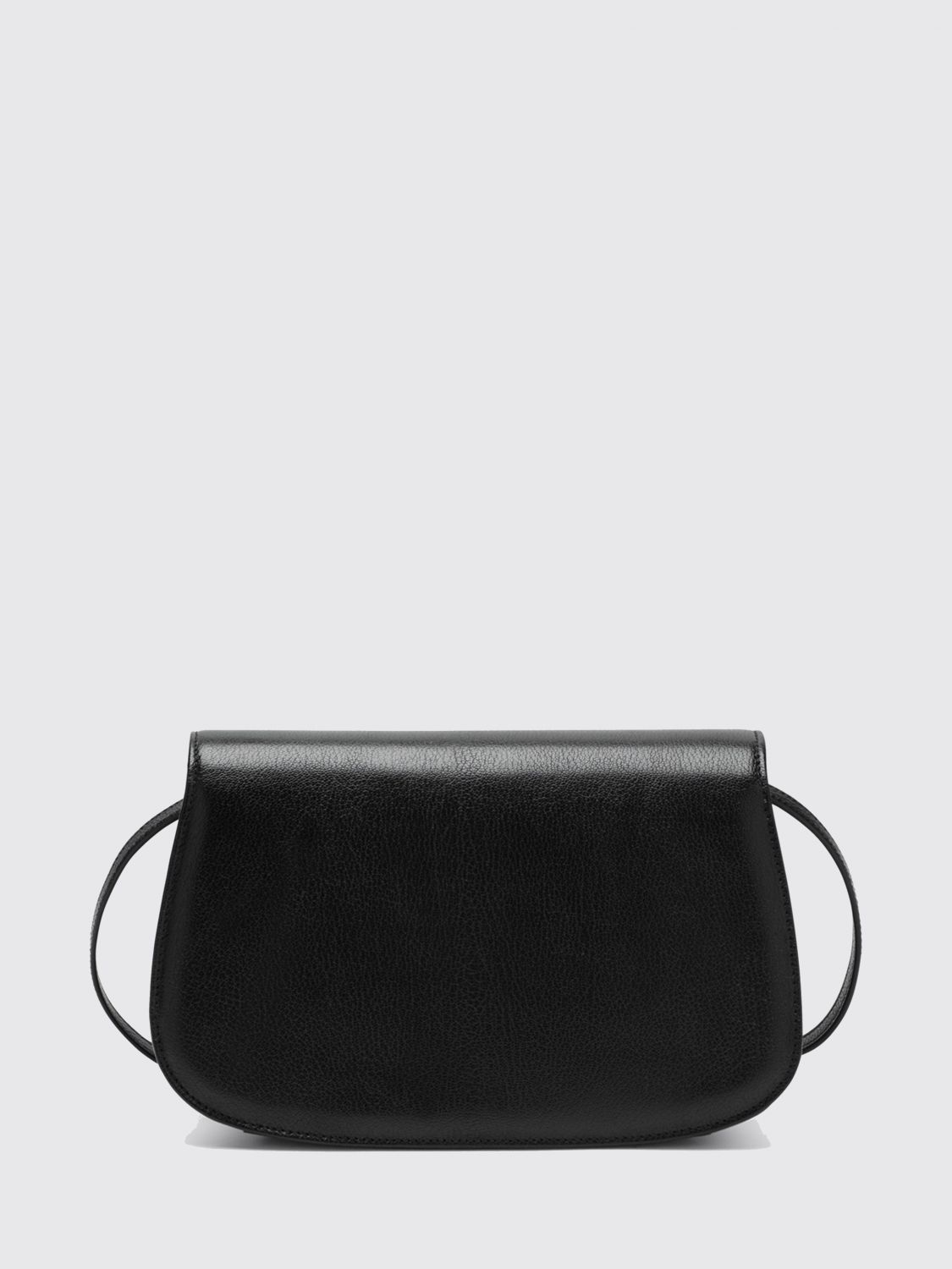 Gucci Women Gucci Bamboo Small Goat Leather Shoulder Bag With Turn-Lock Closure GUCCI