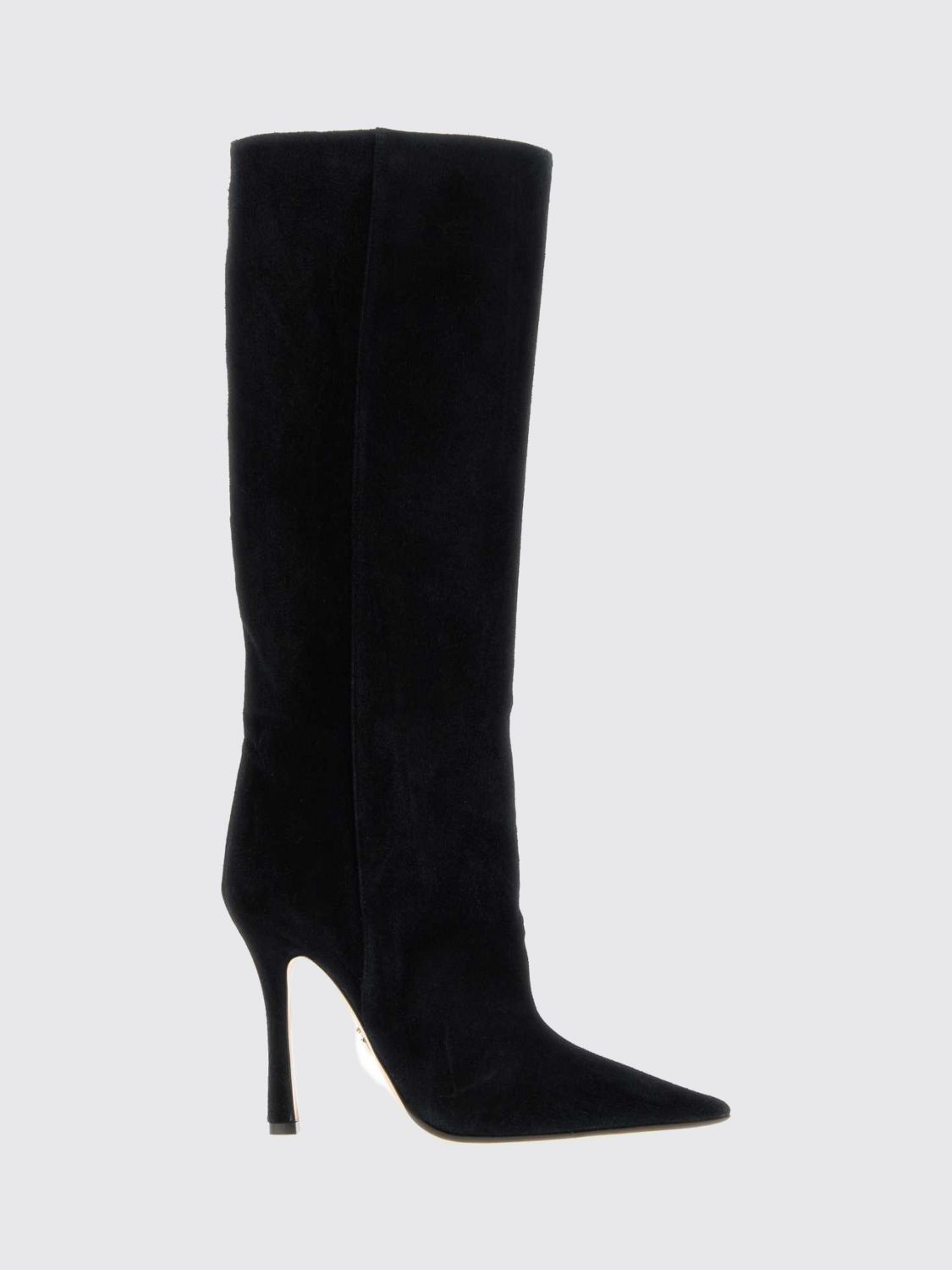 Gucci Women Naomi Suede Knee-High Boots Gucci With Stiletto Heel GUCCI