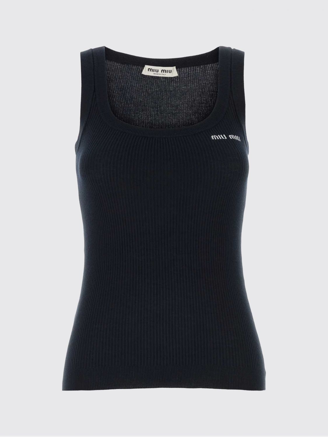 Miu Miu T-Shirt Woman Blue MIU MIU