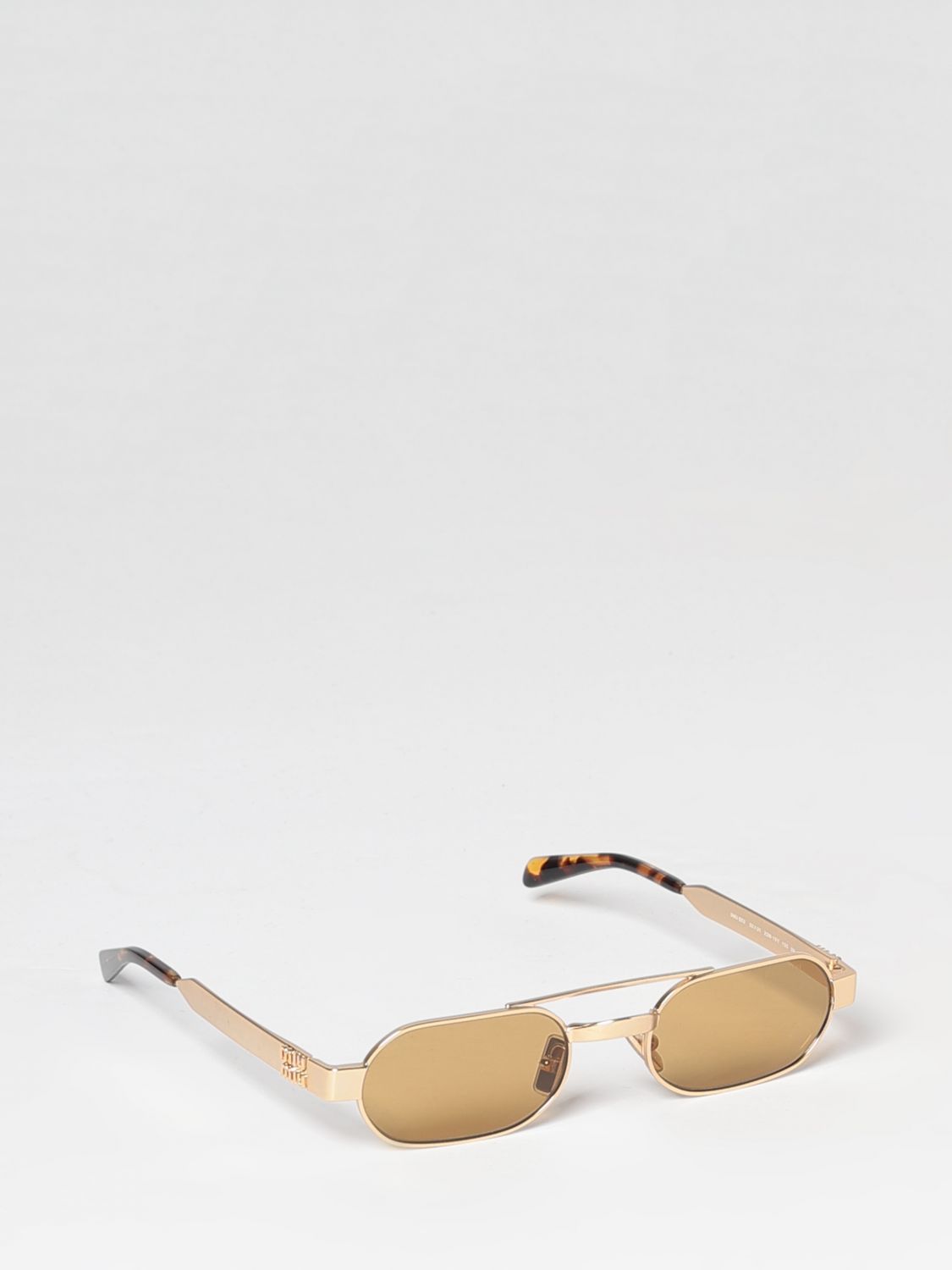 Miu Miu Sunglasses Woman Gold MIU MIU