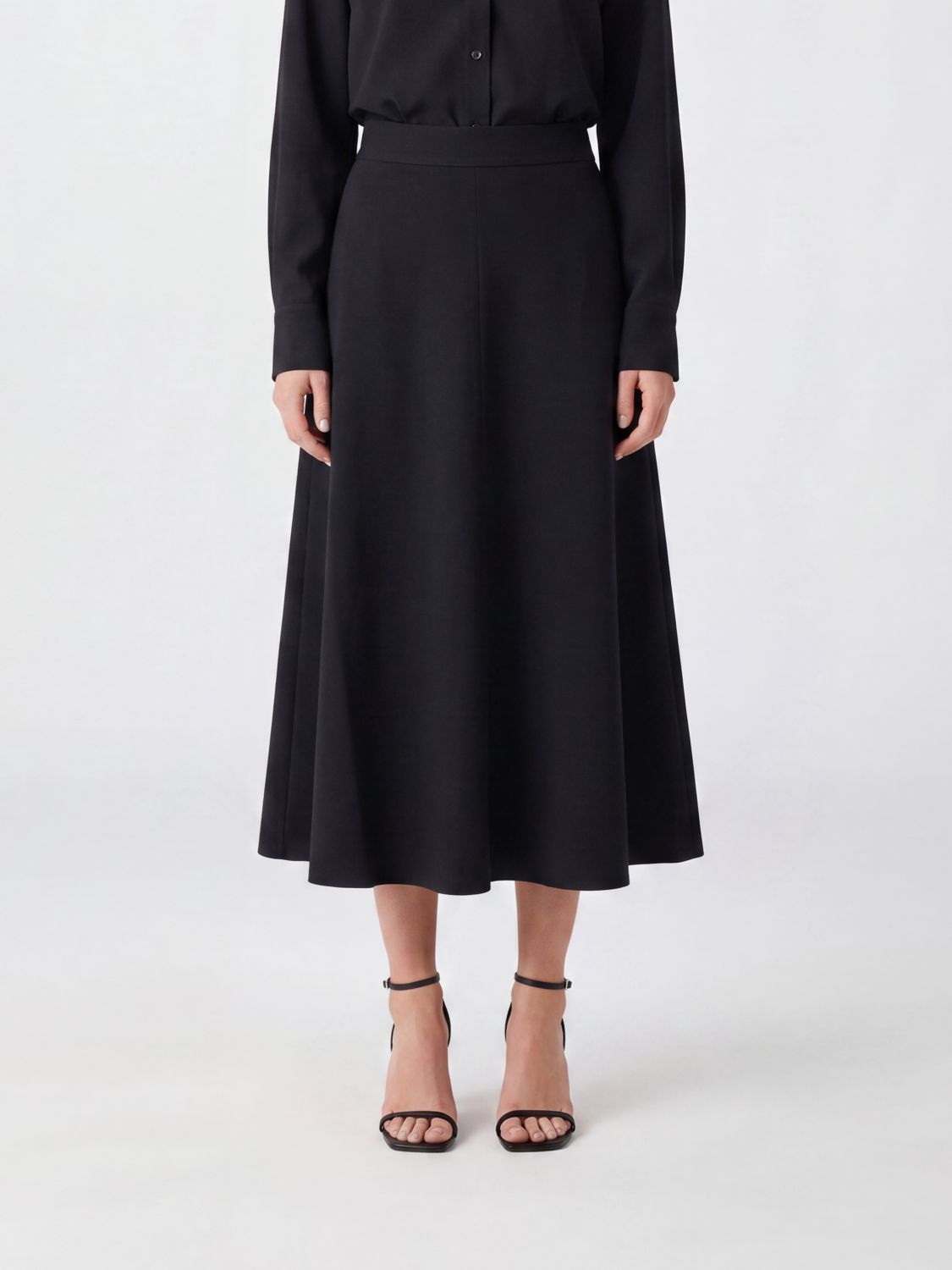 Max Mara Skirt Woman Black MAX MARA