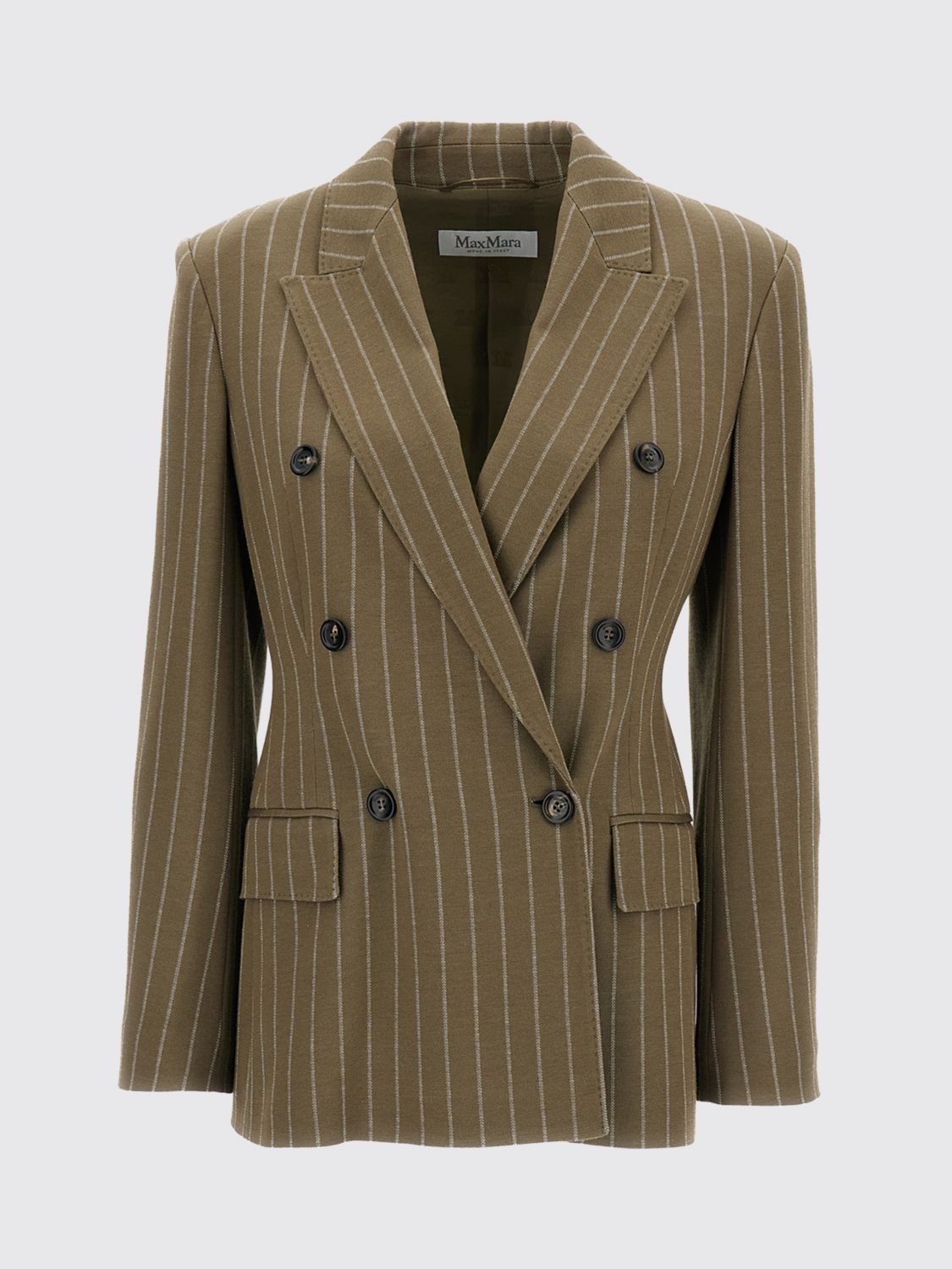 Max Mara Jacket Woman Beige MAX MARA