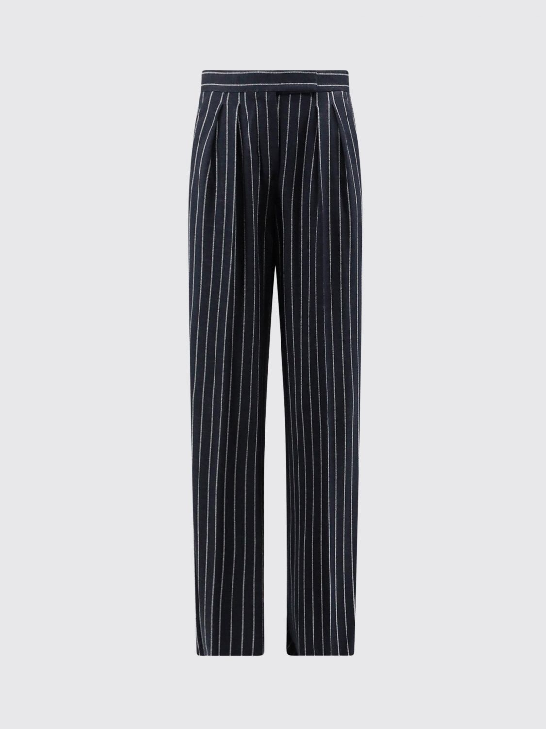 Max Mara Pants Woman Blue MAX MARA