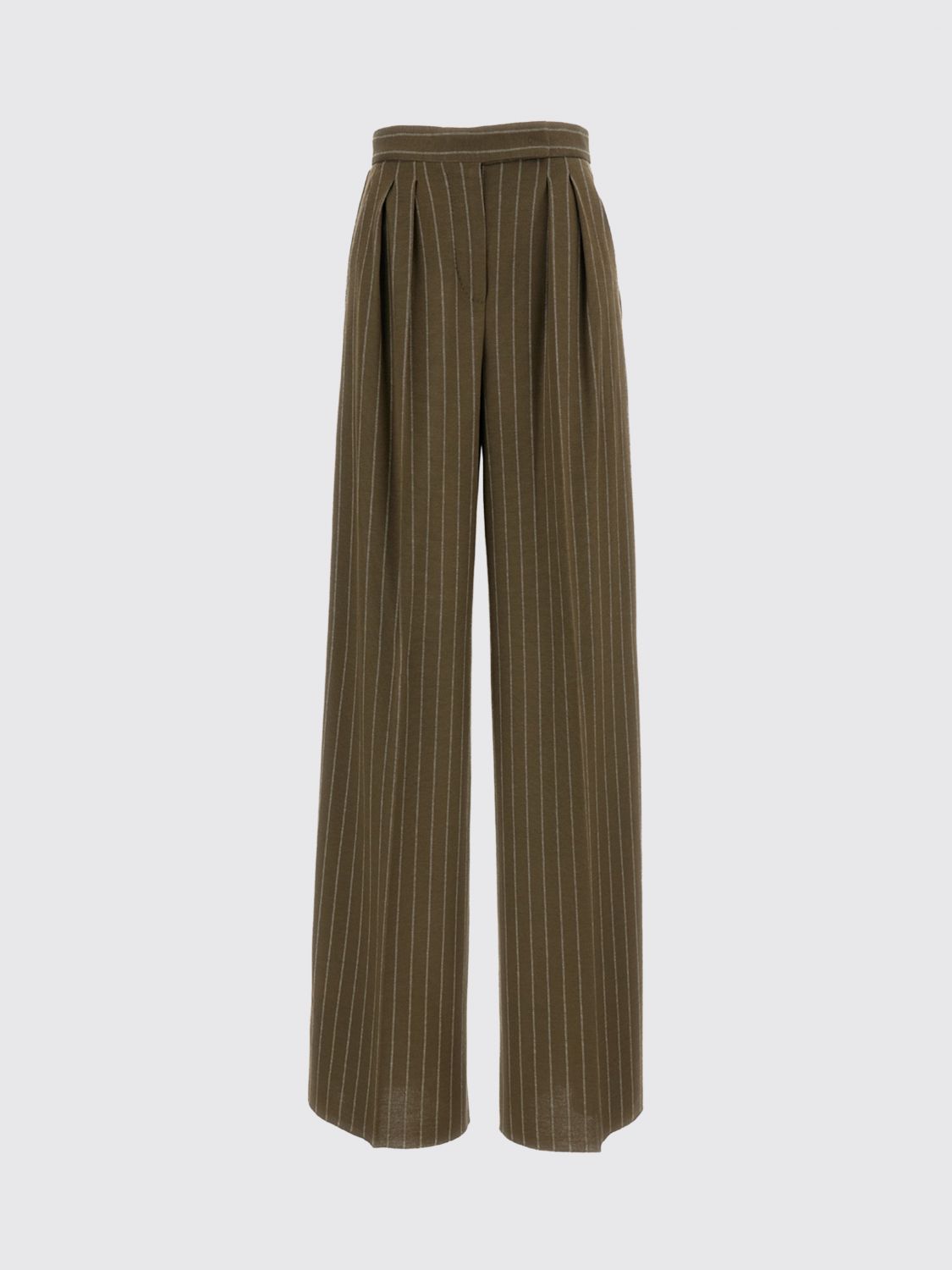 Max Mara Pants Woman Beige MAX MARA