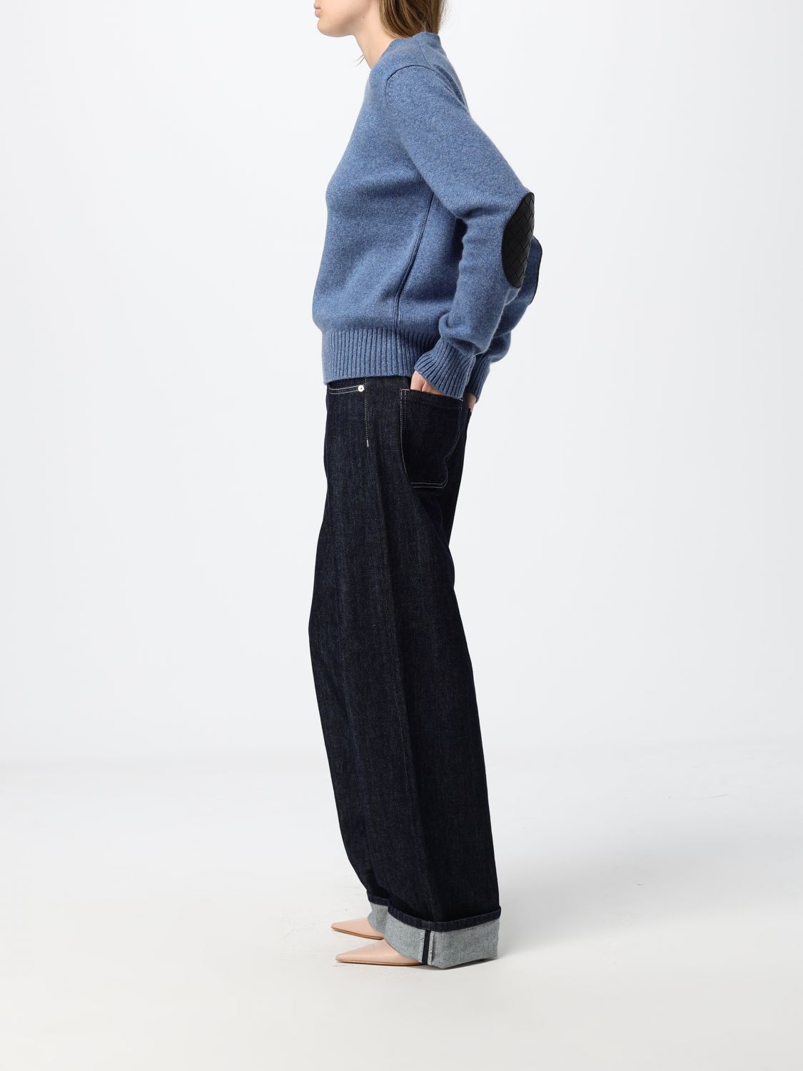Bottega Veneta Sweater Woman Denim BOTTEGA VENETA
