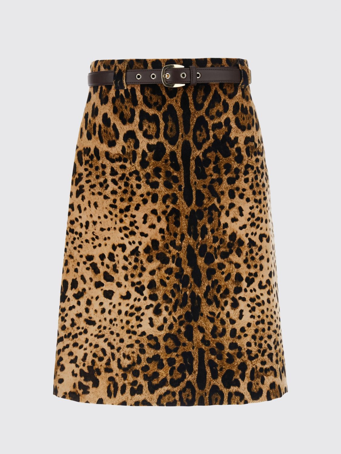 Max Mara Studio Skirt Woman Brown MAX MARA STUDIO