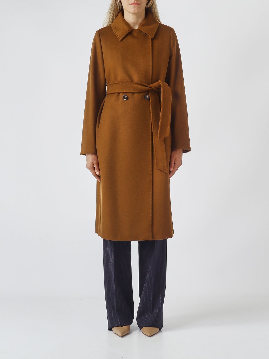 Max Mara Studio Women Coat Woman Max Mara Studio MAX MARA STUDIO