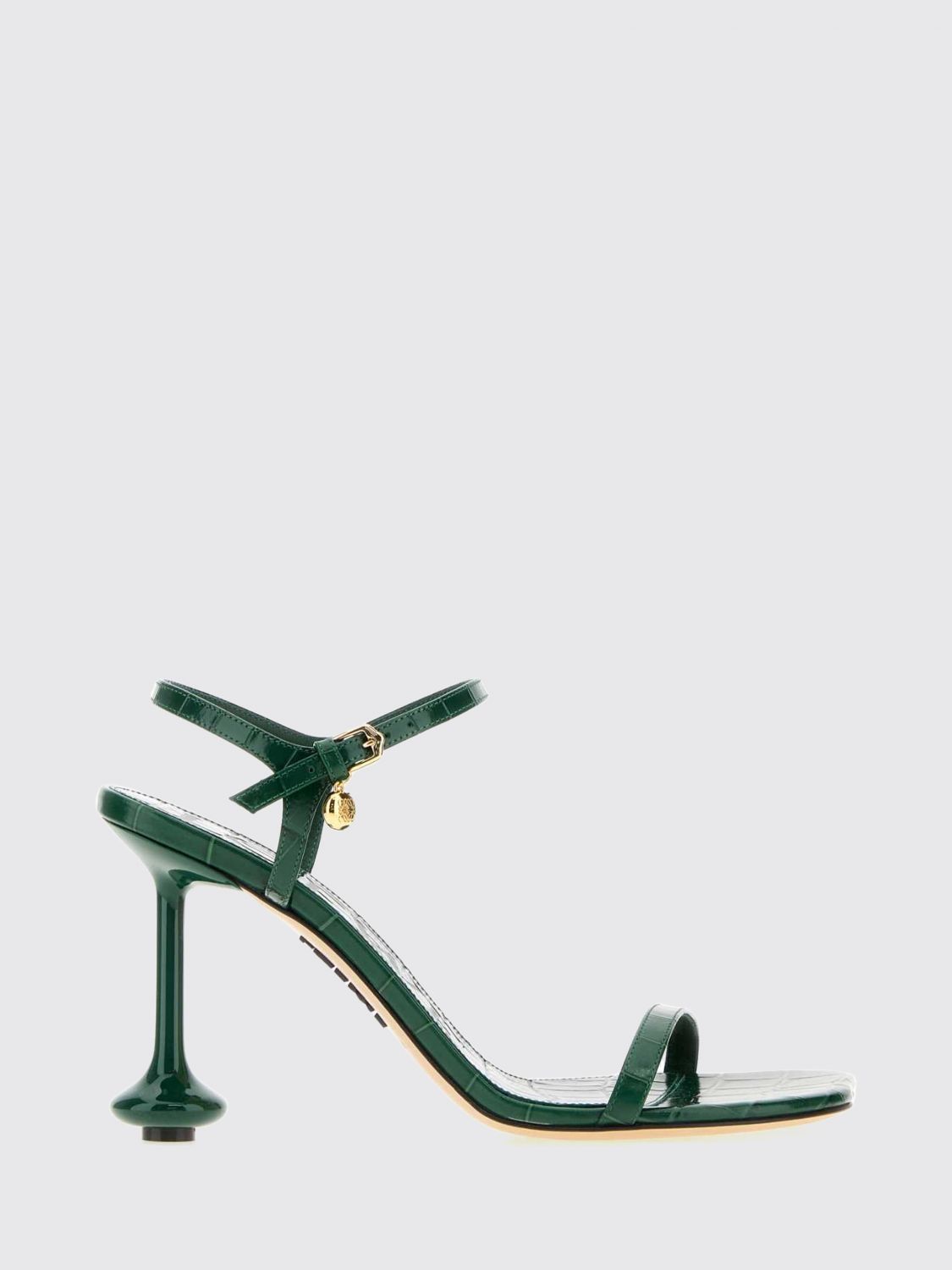 Loewe Heeled Sandal Woman Green LOEWE
