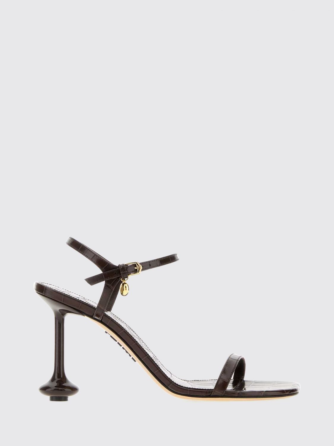 Loewe Heeled Sandal Woman Brown LOEWE