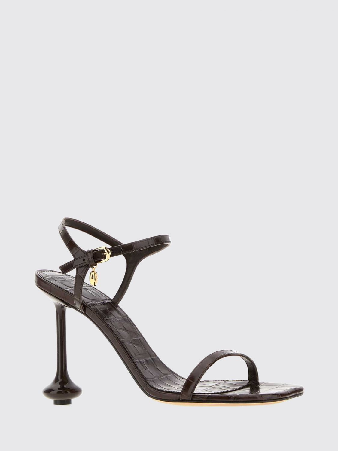 Loewe Heeled Sandal Woman Brown LOEWE