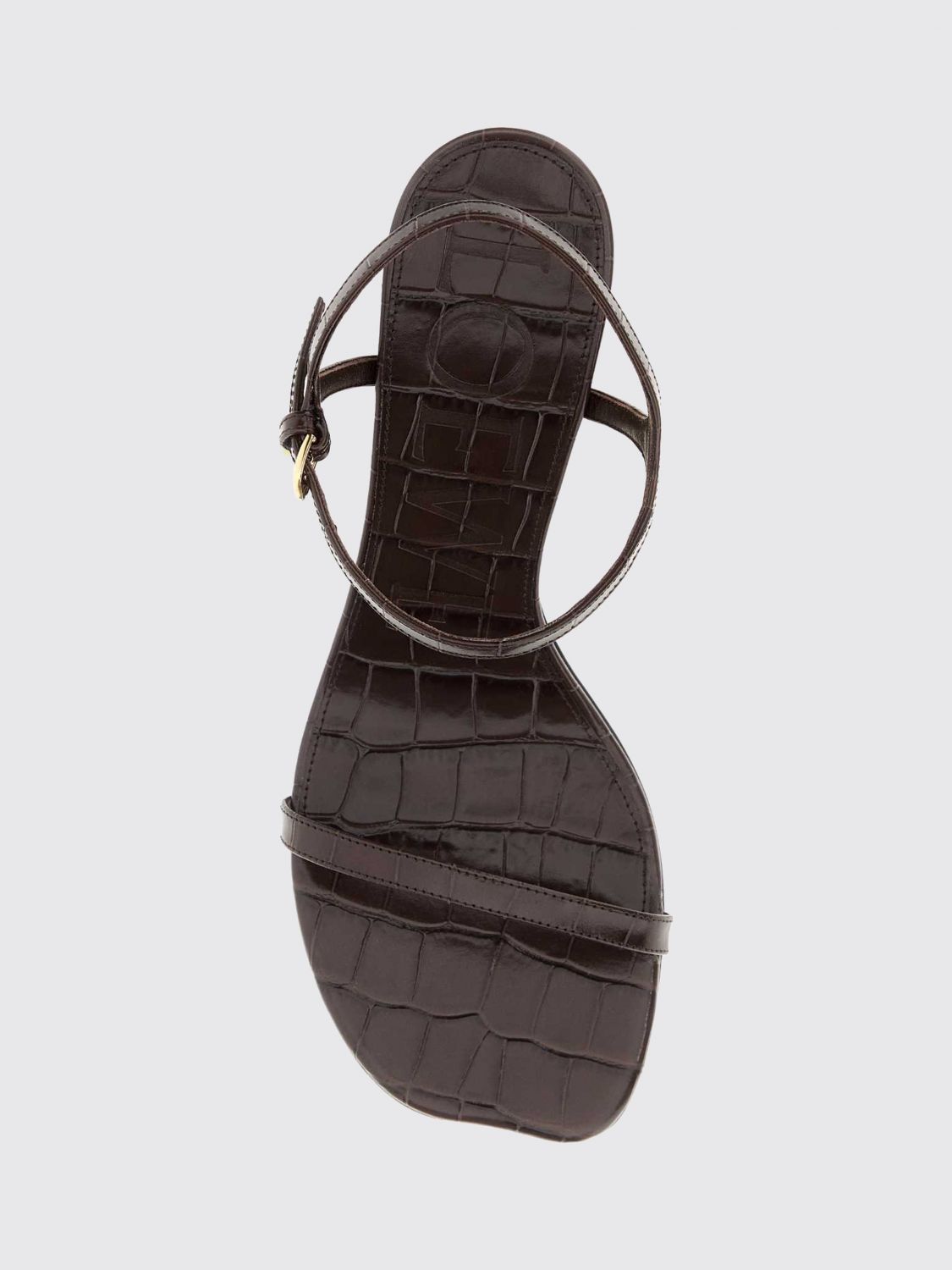 Loewe Heeled Sandal Woman Brown LOEWE