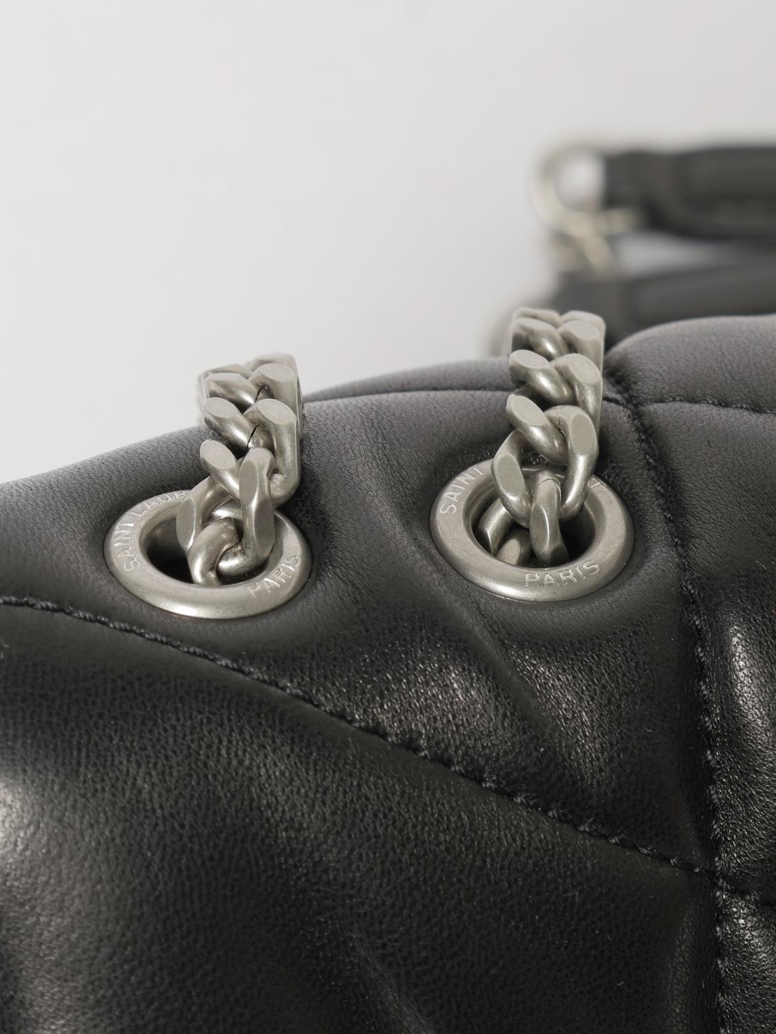 Saint Laurent Women Loulou Puffer Toy Shoulder Bag Saint Laurent In Matelasse Leather SAINT LAURENT