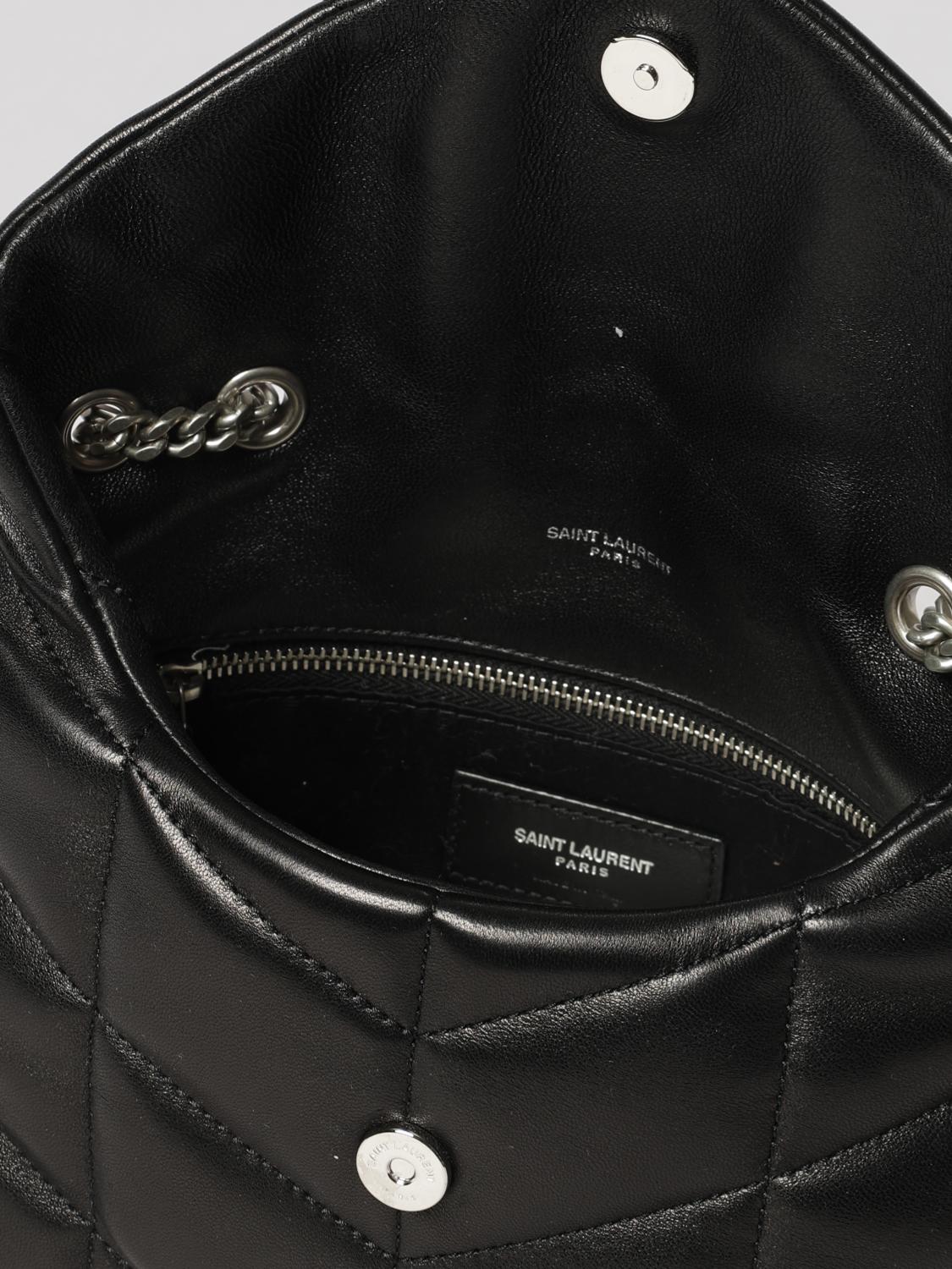 Saint Laurent Women Loulou Puffer Toy Shoulder Bag Saint Laurent In Matelasse Leather SAINT LAURENT