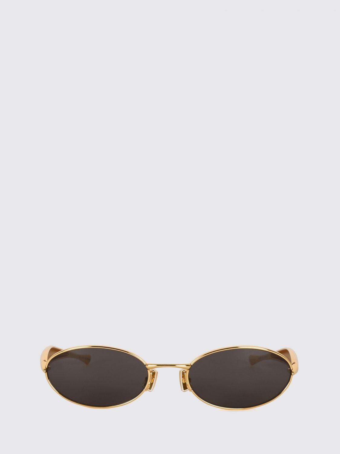 Bottega Veneta Women Bottega Veneta Sardine Cat-Eye Metal Sunglasses With Decorated Temples BOTTEGA VENETA