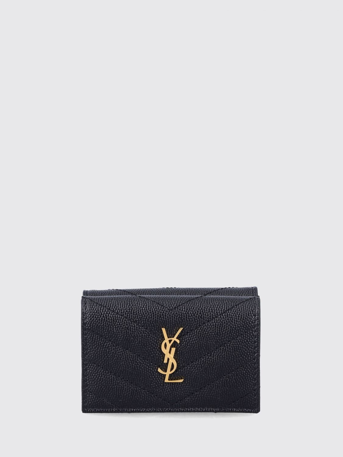Saint Laurent Wallet Woman Black SAINT LAURENT