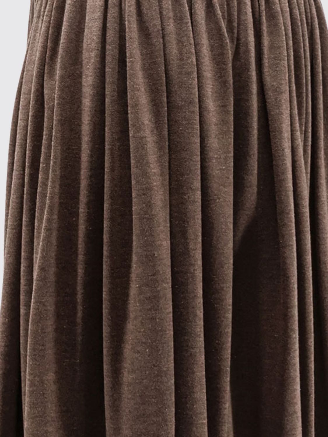 Max Mara Women Livrea Flared Midi Skirt Max Mara In Silk Blend With High Elasticated Waist MAX MARA