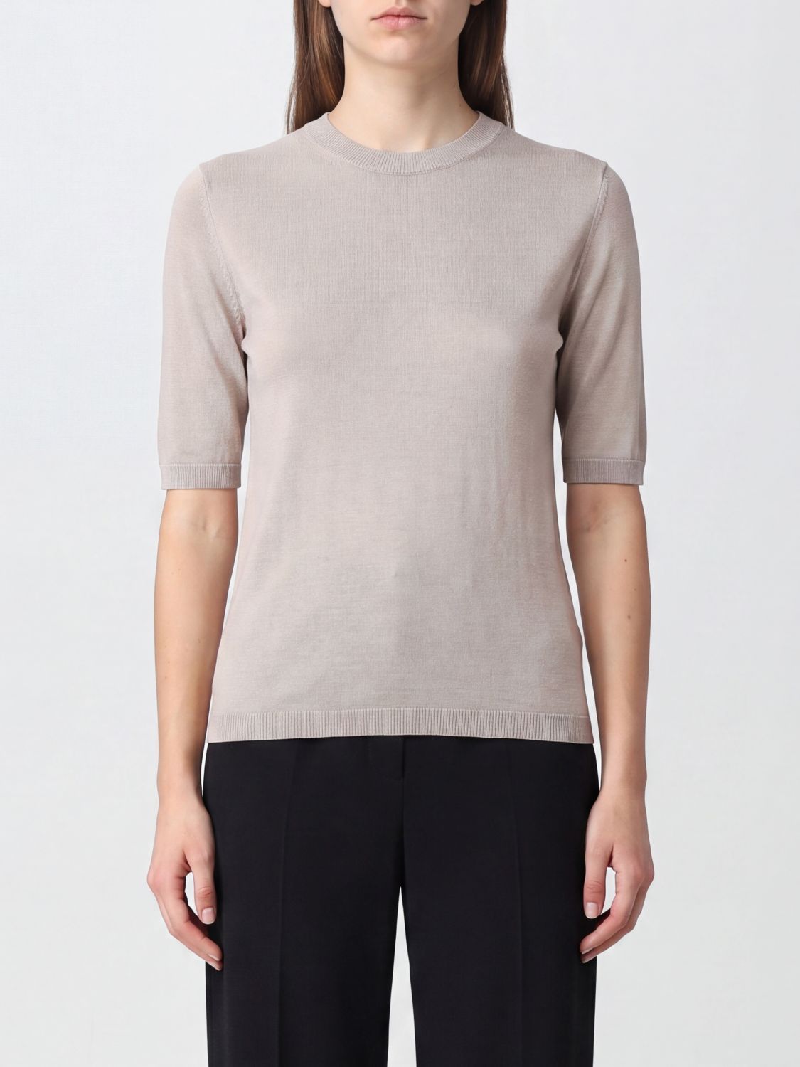 Max Mara Sweater Woman Grey MAX MARA
